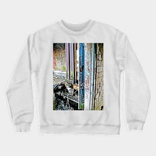 First Steps And Roman Columns Crewneck Sweatshirt